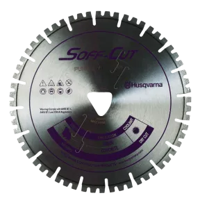 Soff Cut Vari-Cut Purple Husqvarna Diamond Blade