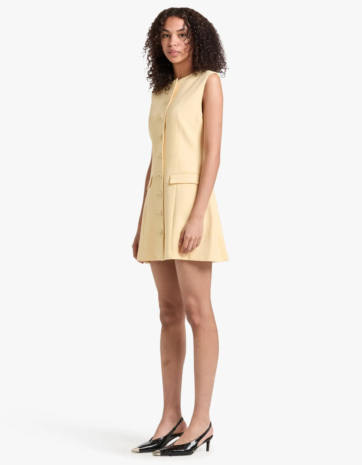 Sofia Dress - Butter