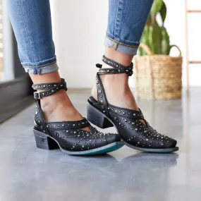 Sparks Fly Mule Jet Black **Final Sale**