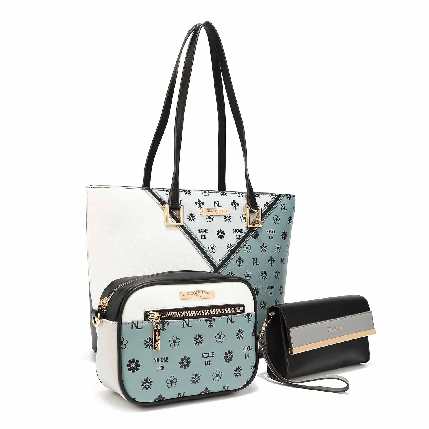 TRINITY 3 PIECE SET (Shopper, Crossbody, Clutch)