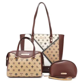 TRINITY 3 PIECE SET (Shopper, Crossbody, Pouch)