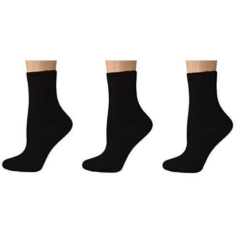 Women's Bamboo Low Cut Socks in 1-Pair or 3-Pair Packs