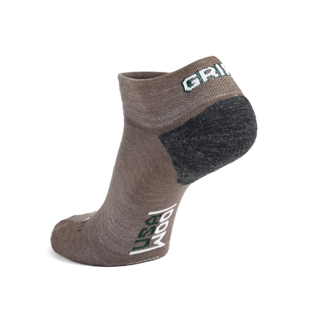 Wool Teklite Ankle Sock - Sandstone